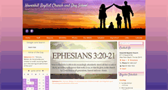 Desktop Screenshot of haverhillbaptist.com